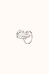 Clear Quartz Stacking Ring