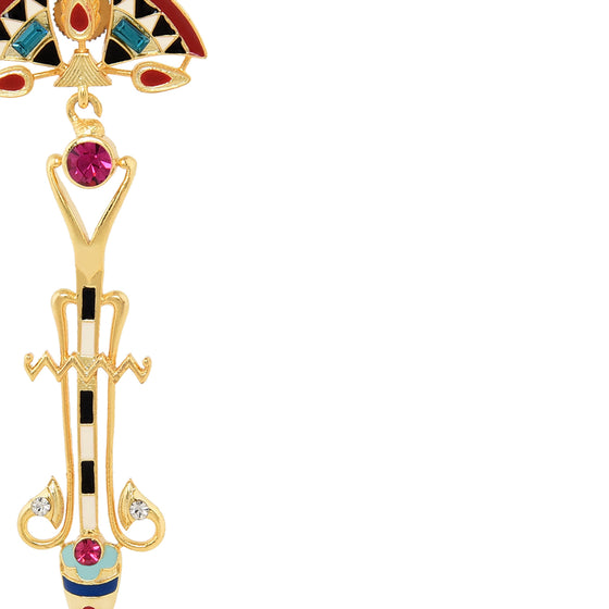Red Allure Cairo Earrings