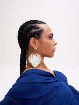 Heart Shell Maxi Earrings