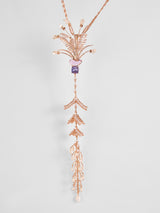 Sunset Palm Necklace