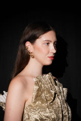 Signal Knot Statement Earrings