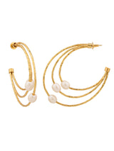 Pearl Flow Hoops