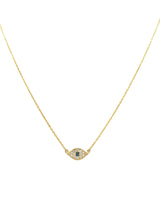 Sapphire Evil Eye Choker