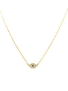 Sapphire Evil Eye Choker
