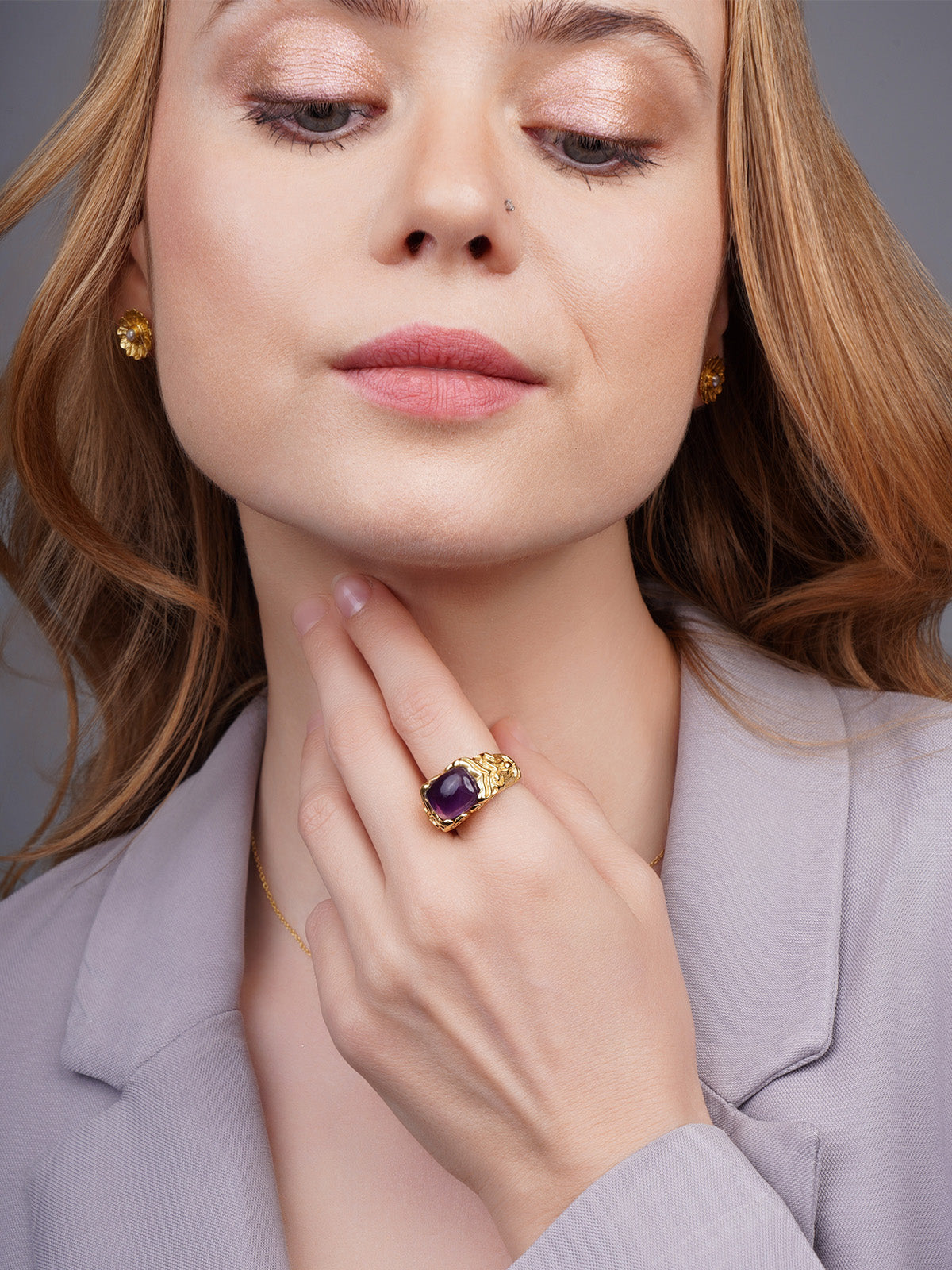 Antiquity Amethyst Ring