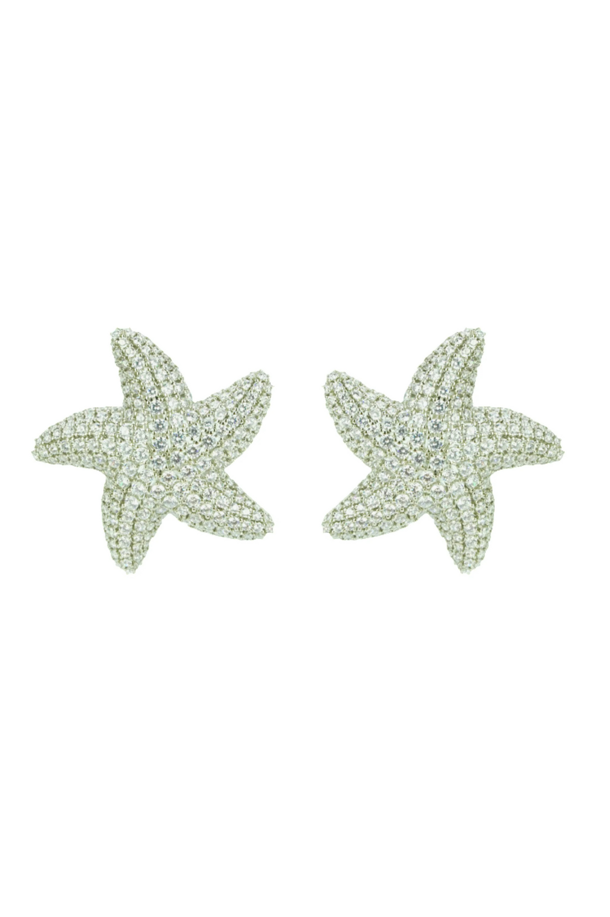 Moonlit Starfish Studs