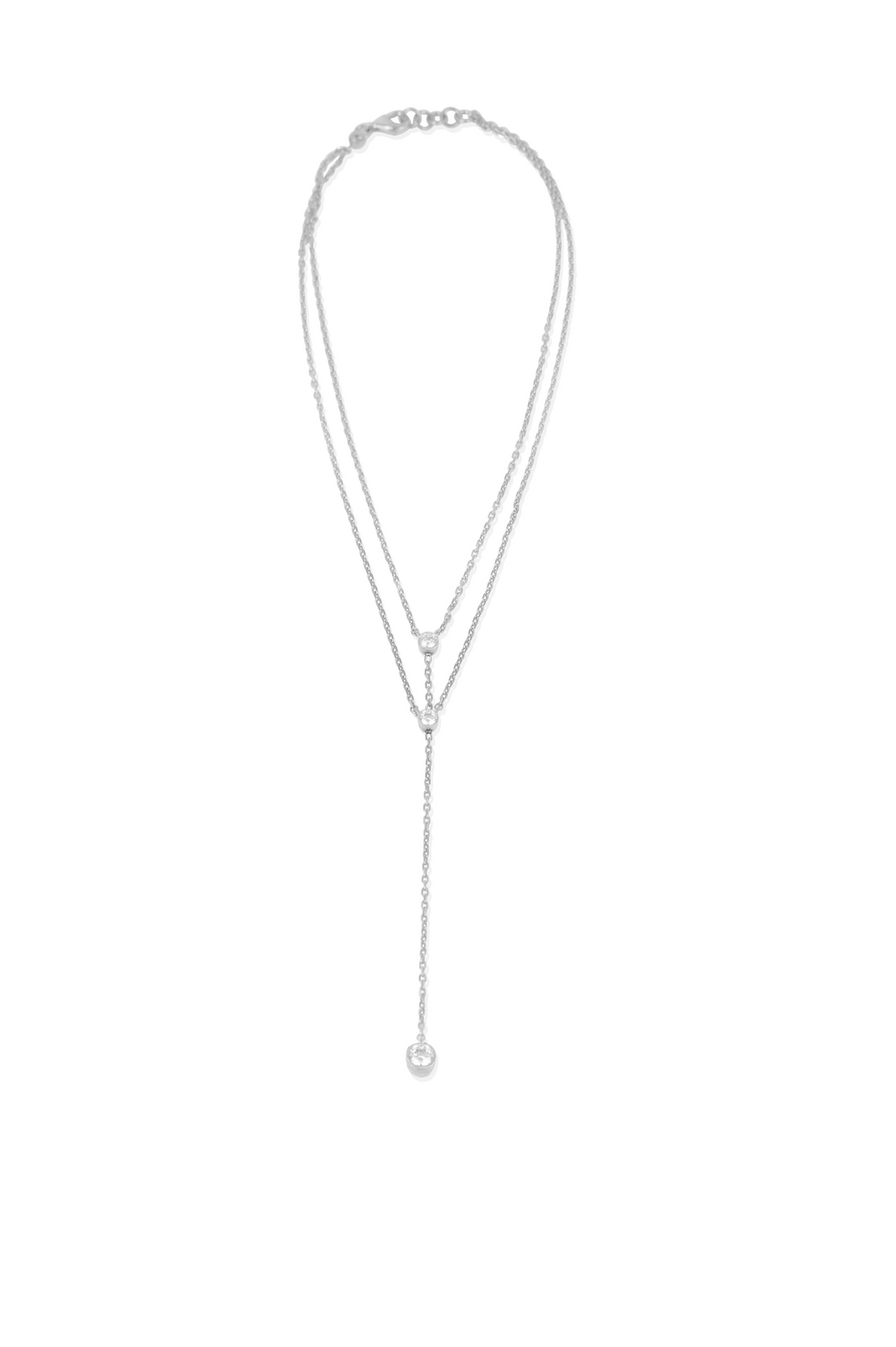 Minutiae layered necklace