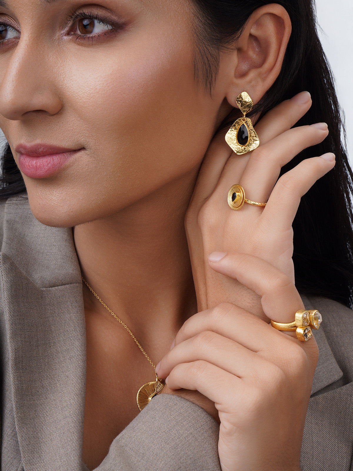 Euphoria Black Onyx Earrings