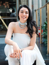Rakul Preet- Pearl Layer Necklace