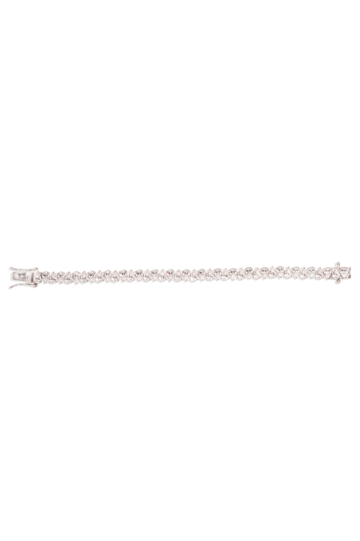 Pear Shape Tennis Bracelet