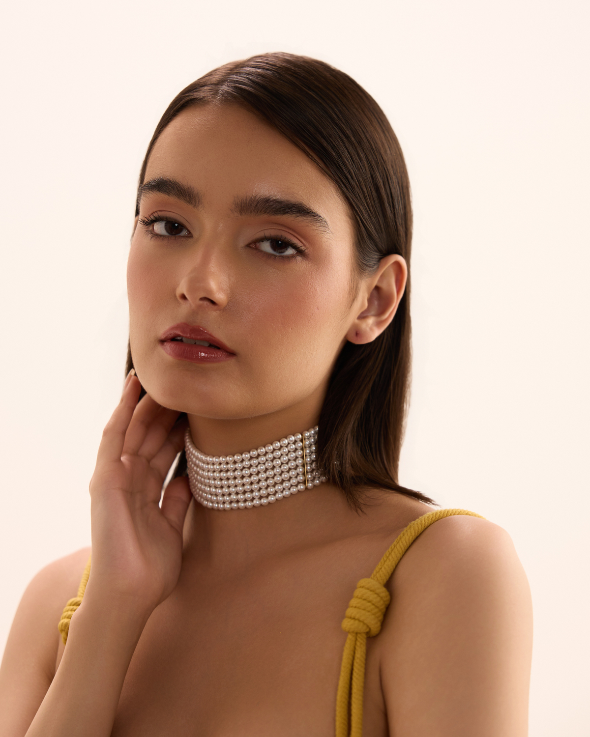 5mm Pearl Choker Necklace