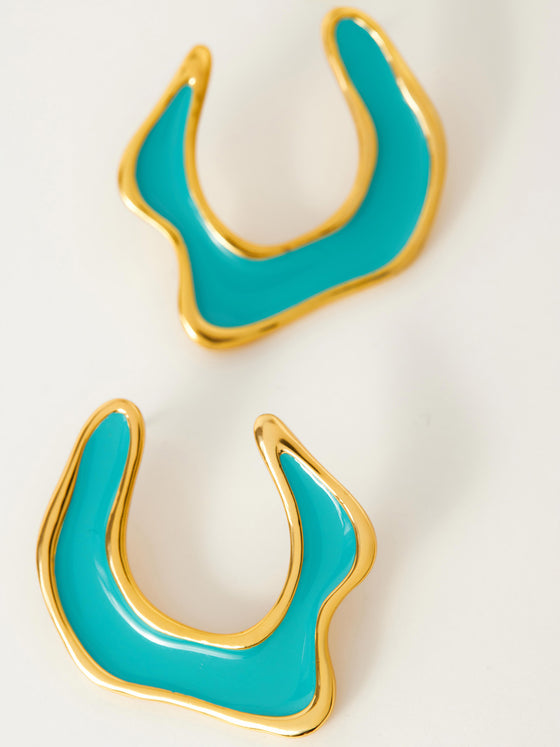 Large U Shape Studs