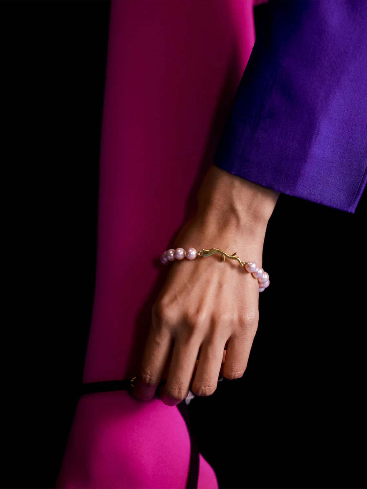 Pink Pearl Bracelet