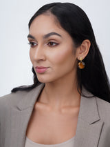 Tigers Eye Drop Studs