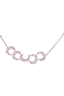 Croissant Twist Statement Choker