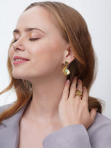Euphoria Aqua Chalcedony Earrings