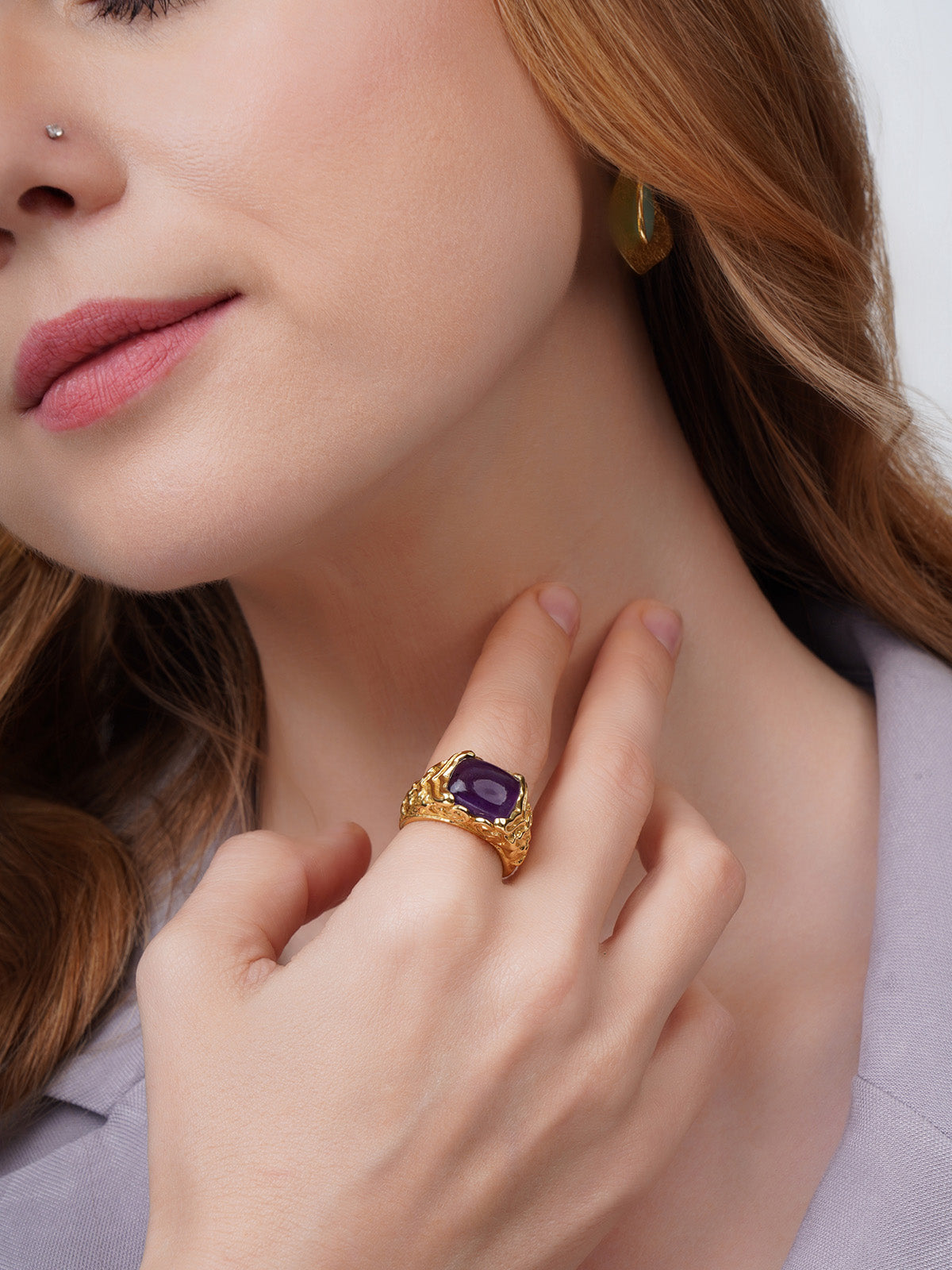 Antiquity Amethyst Ring