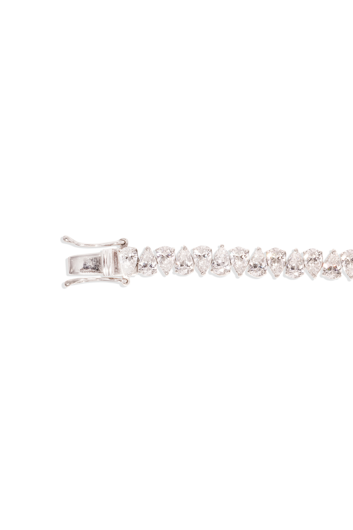 Pear Shape Tennis Bracelet