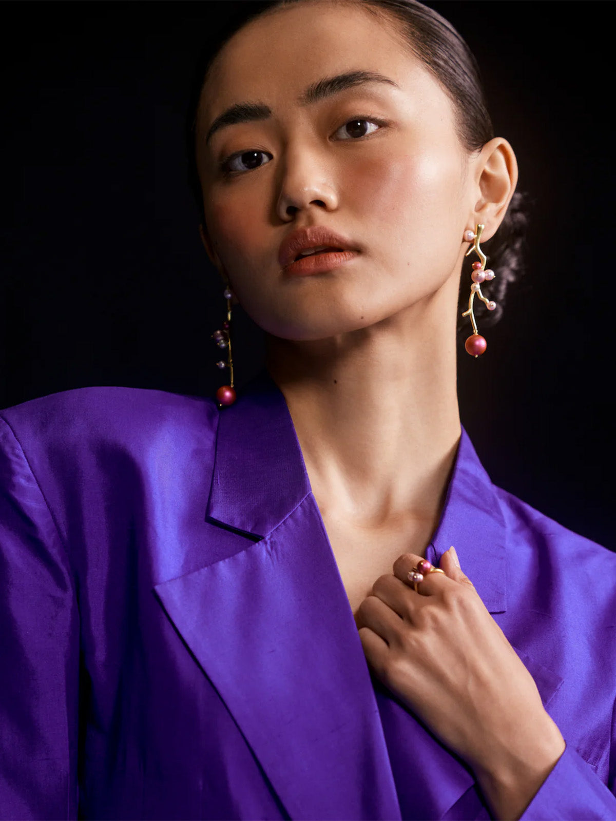 Shades of Pink Danglers