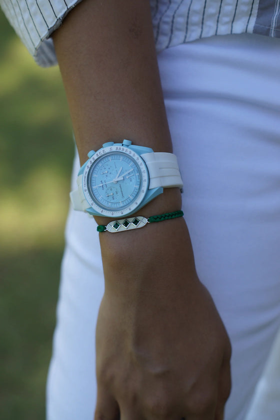 Orva thread Bracelet - Green