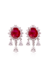 Ruby Rhapsody Earrings