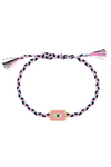 Taffy Charm Thread Bracelet - Pink