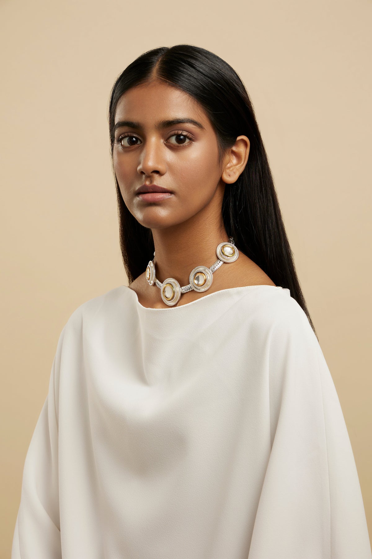 Polki Dot Necklace