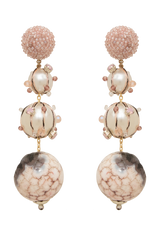 Romantic Floral Drop Earrings