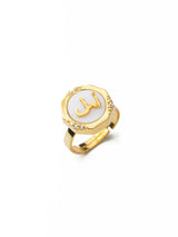 Amal Pearl Studded Ring
