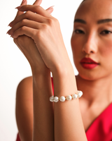 Classic Pearl Band Bracelet