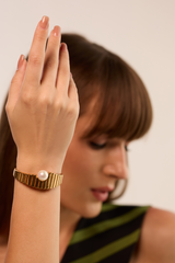 Crown Pearl Cuff Bracelet