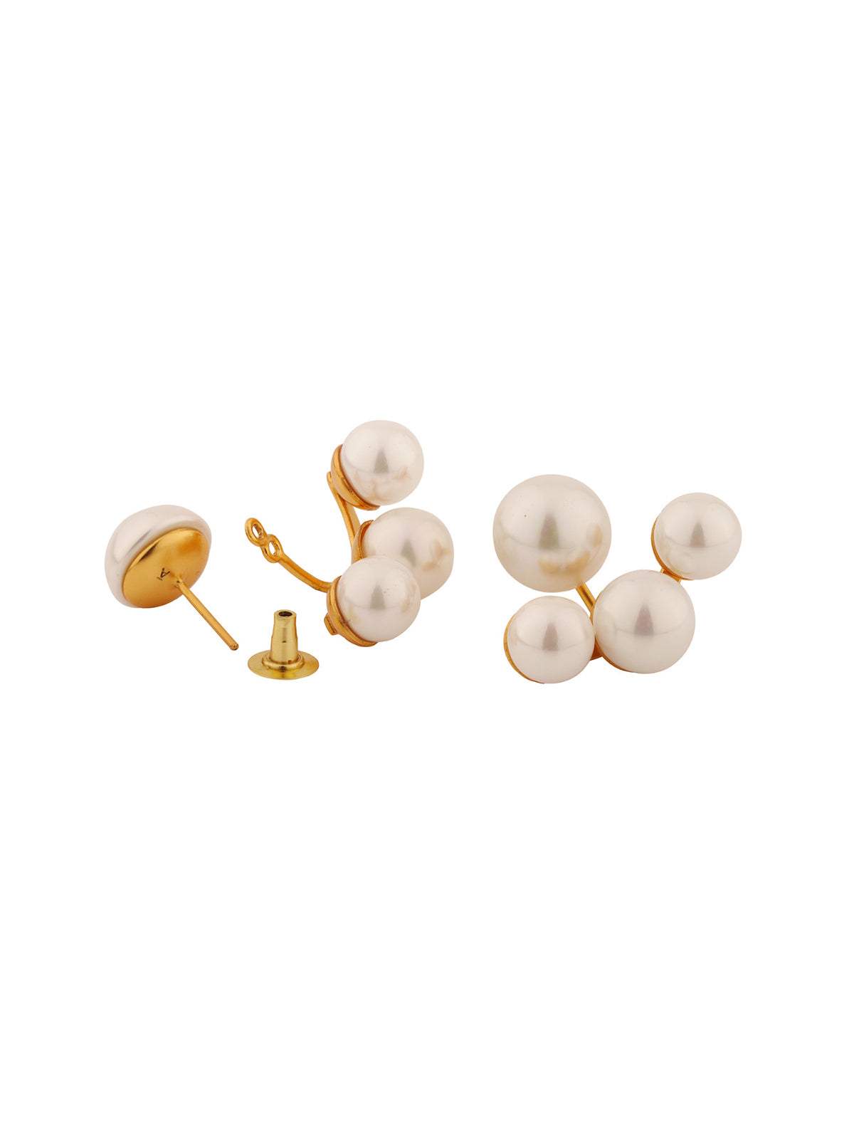Claw Pearl Studs