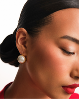 Duo Pearl Statement Studs