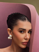 Trio Pearl Studs