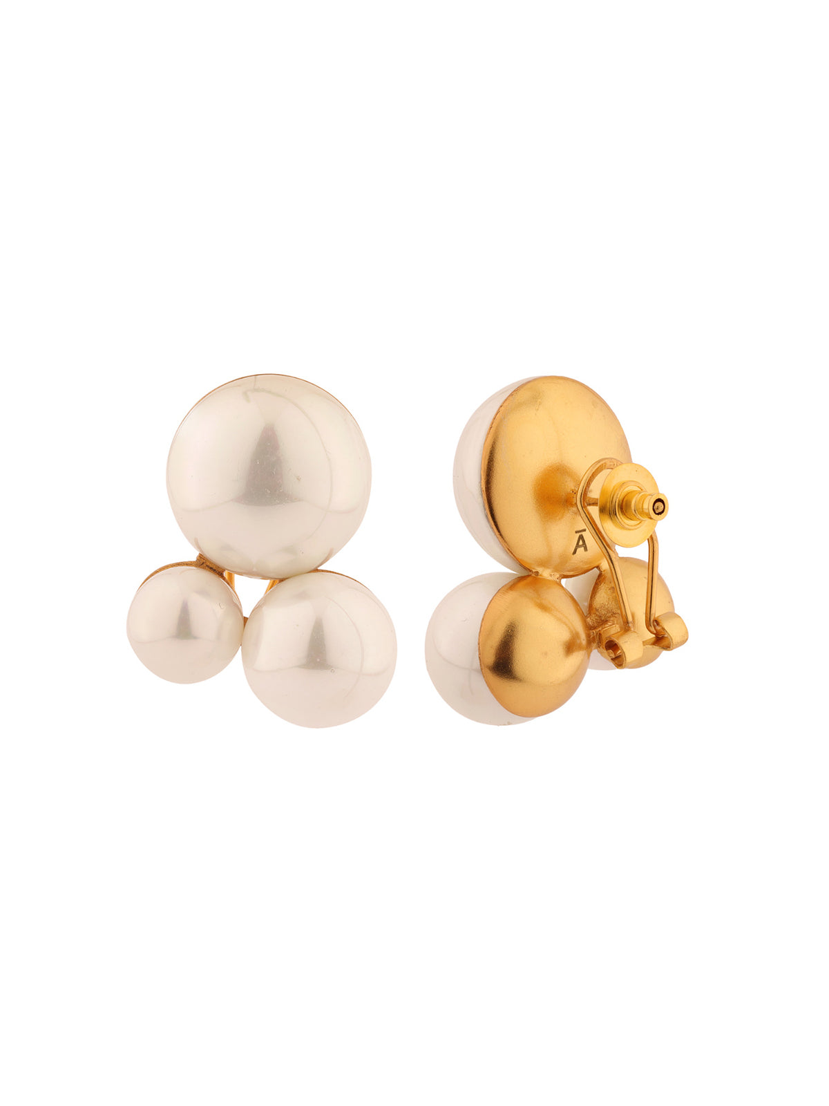 Trio Pearl Studs