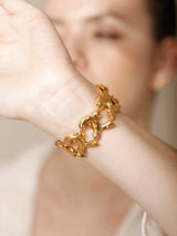Interlocked Heart Bracelet