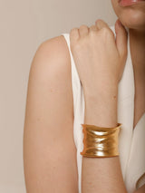 Ananya Pandey in Liquid Gold Cuff