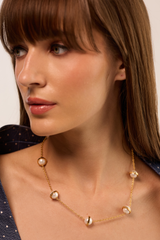 Aurelia Pearl Chain Necklace