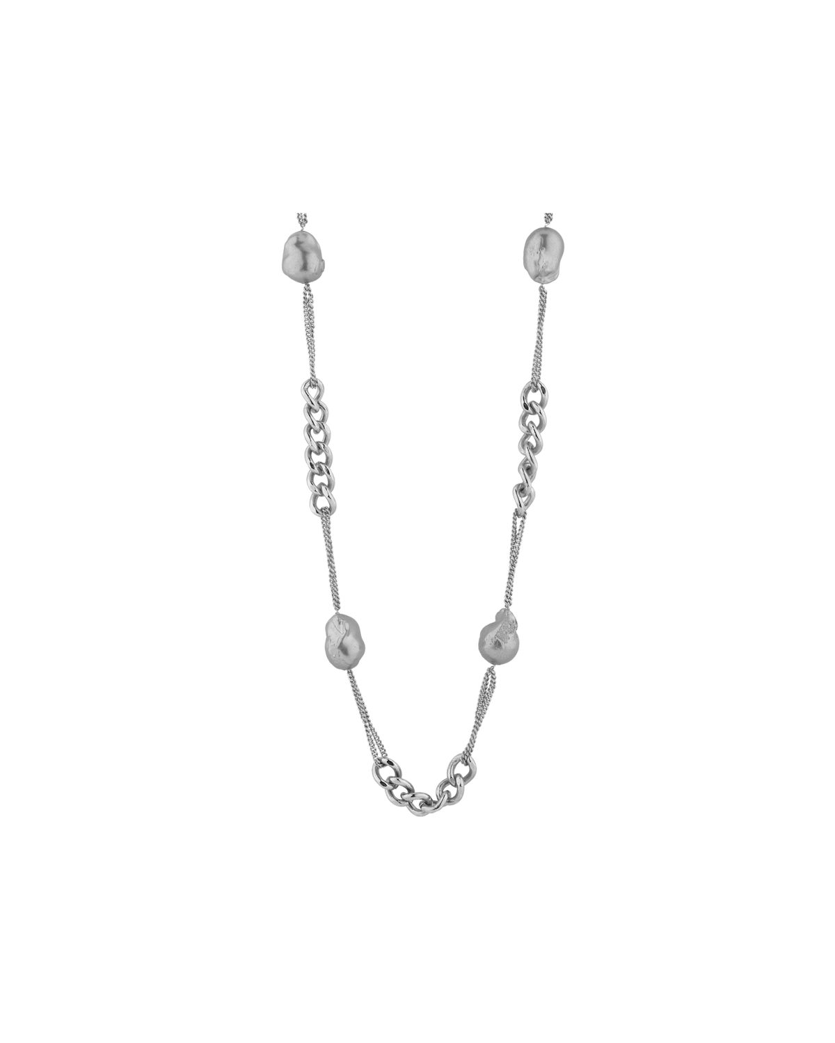 Blue Baroque Chrome Chain