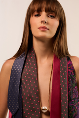 Royal Pearl Long Chain Necklace