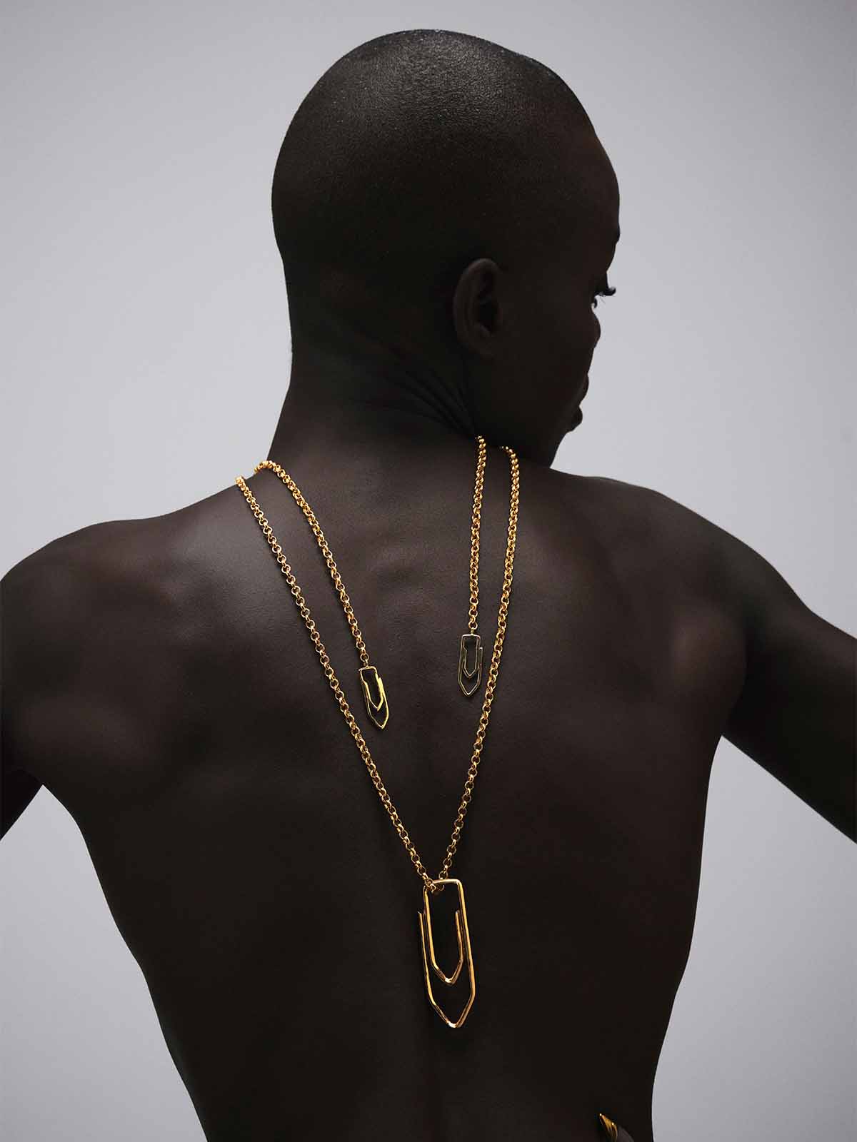 Paper Clip Necklace
