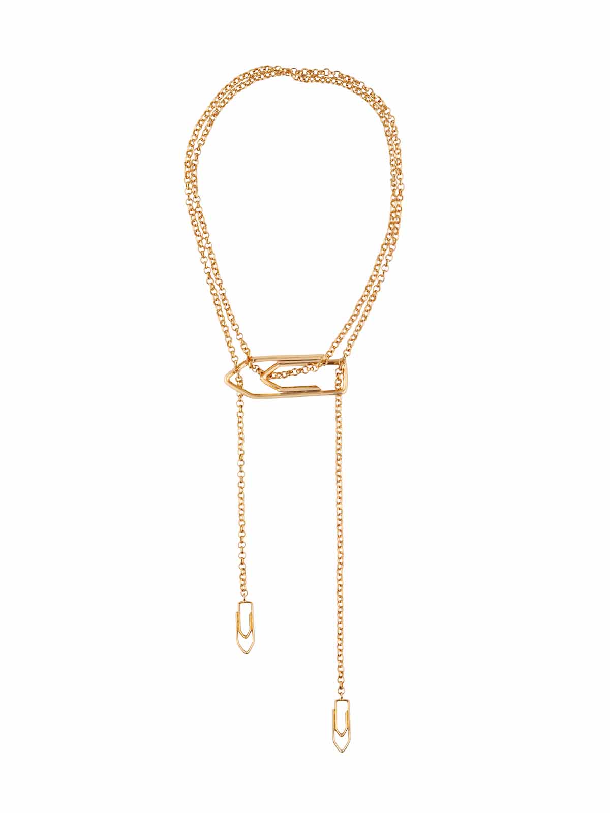 Paper Clip Necklace