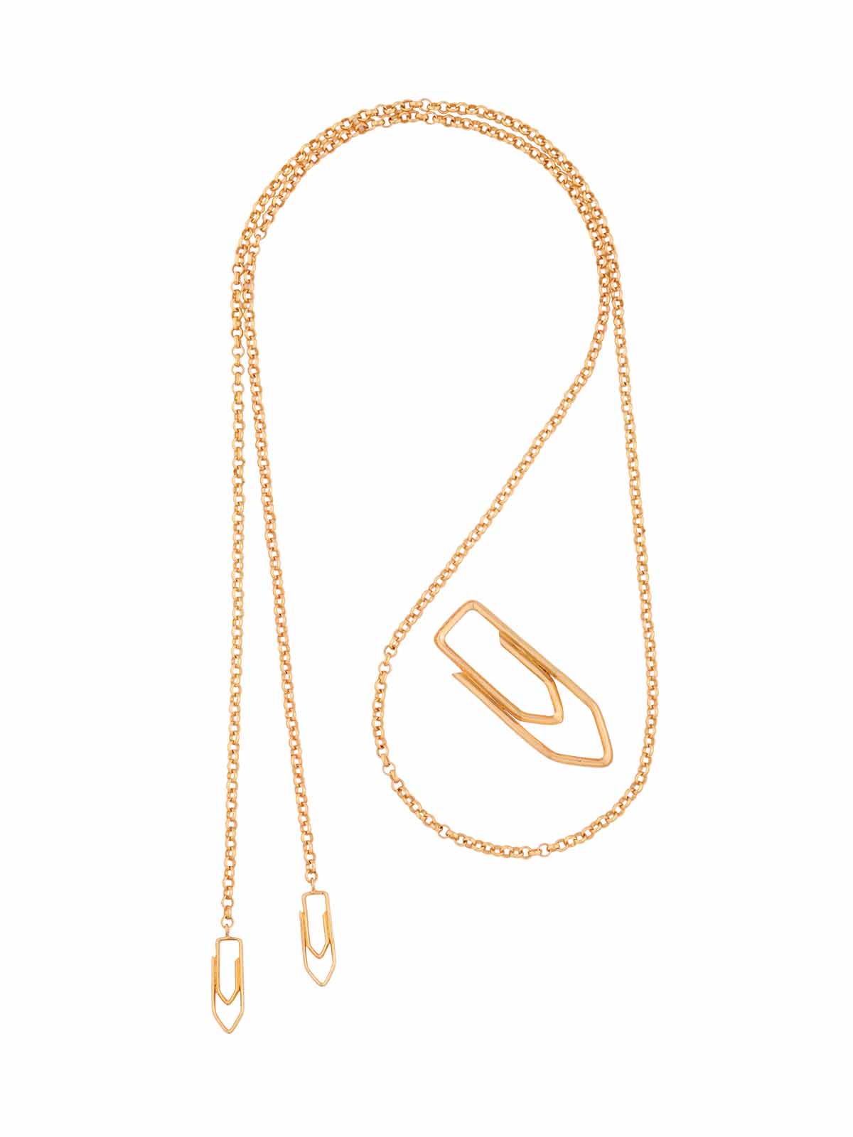 Paper Clip Necklace
