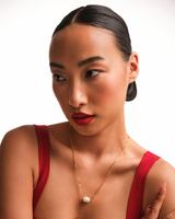 Single-Stone Chain Necklace