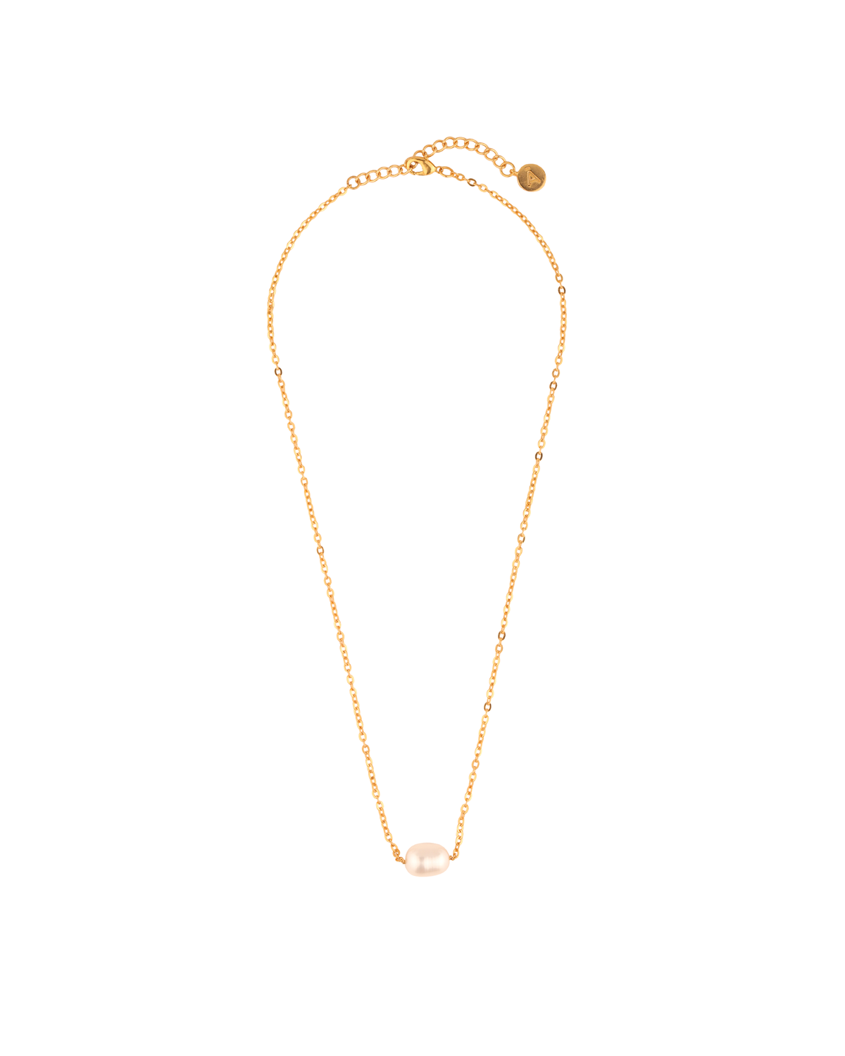 Single-Stone Chain Necklace