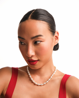 Delicate Skip Pearl Necklace