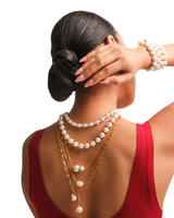Delicate Skip Pearl Necklace