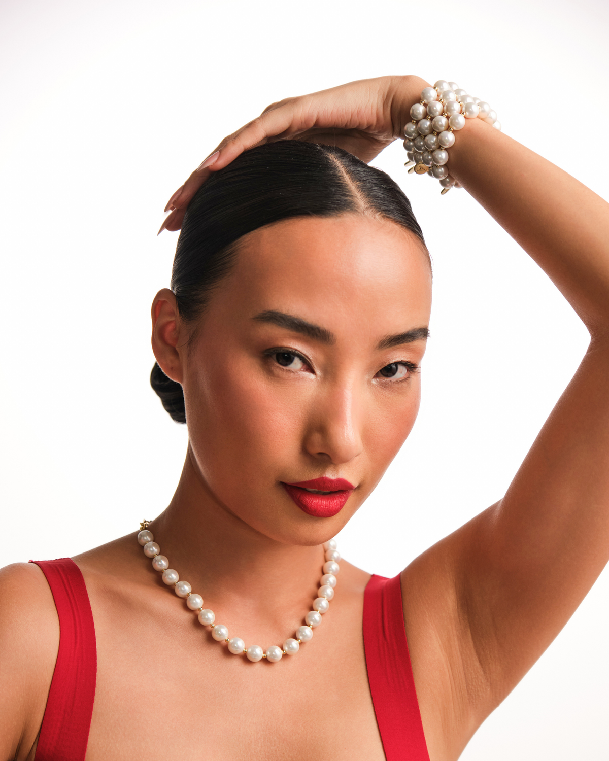 Bandel Pearl Lariat Necklace