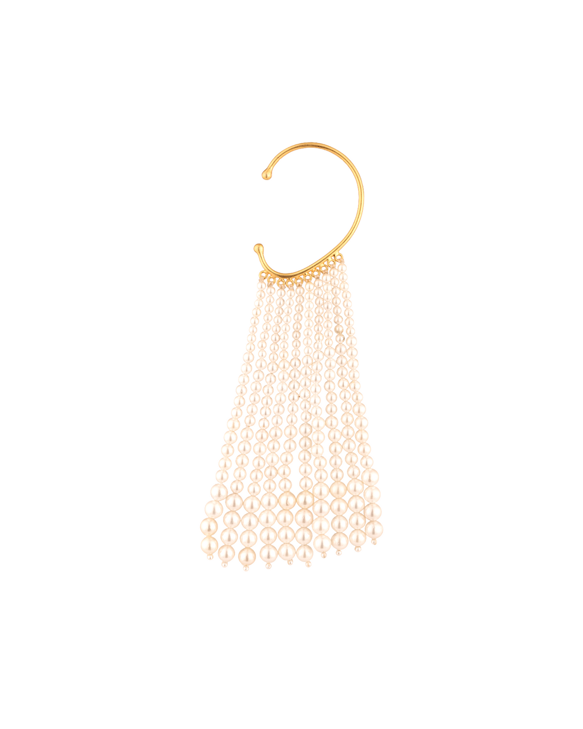 Statement Pearl Ear Cuff