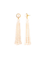 Tassel Pearl Earrings
